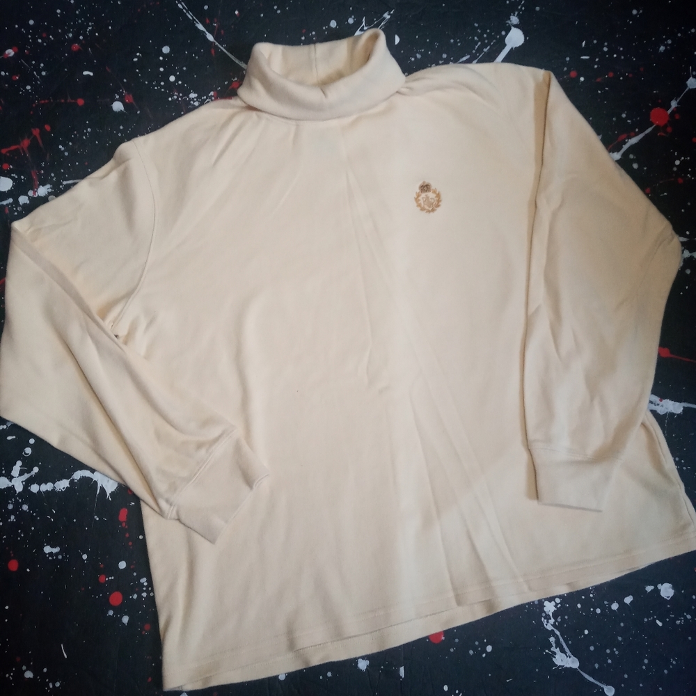 Ralph Lauren | vintage cream turtleneck sweater
